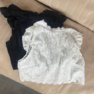 NWOT lace tops